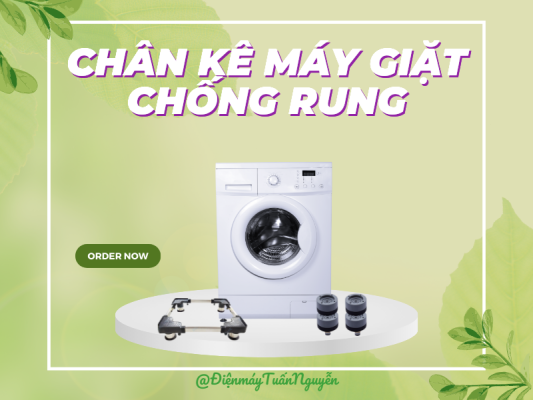 Chân kê máy giặt chống rung