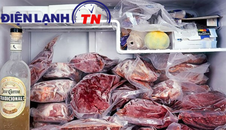 Sửa tủ lạnh bị đông tuyết