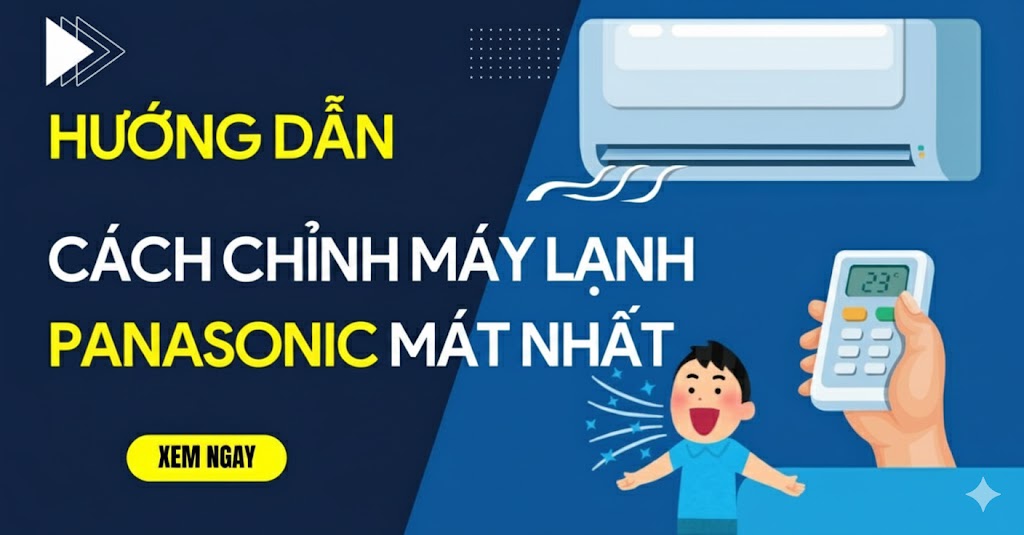 Cách sửa máy lạnh Panasonic