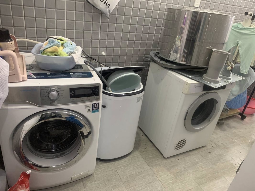Sửa máy giặt rung lắc mạnh