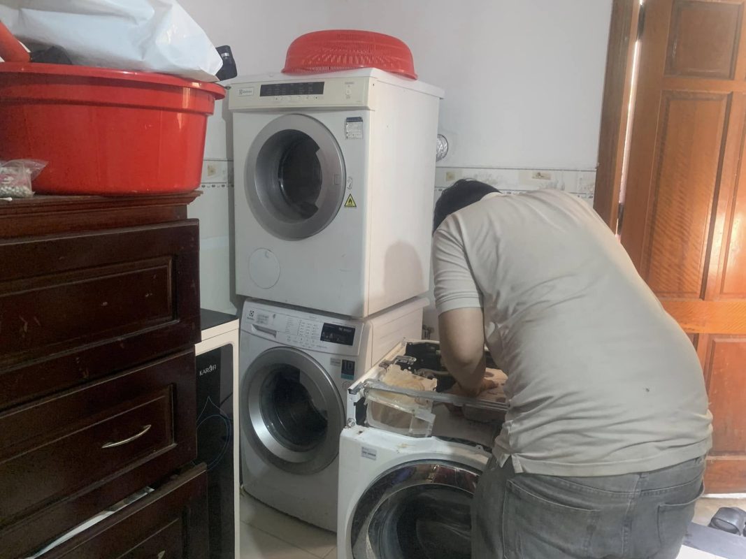 Sửa máy giặt rung lắc mạnh