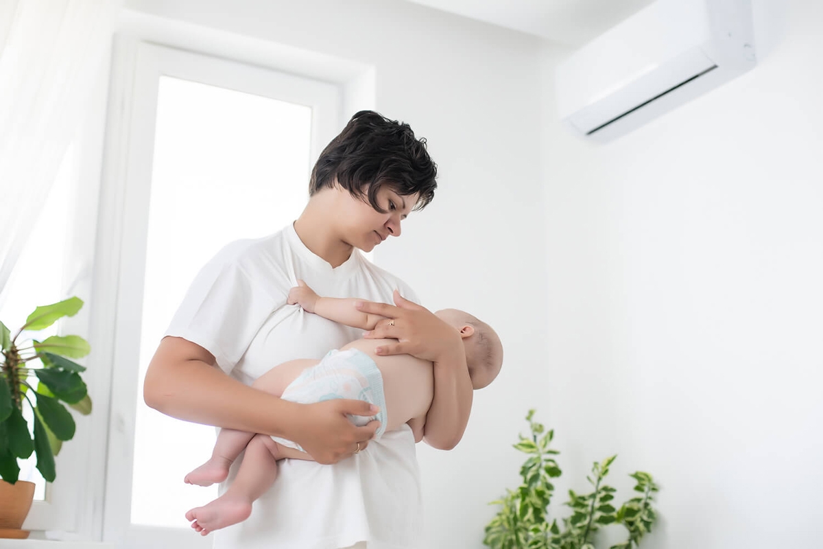 Trẻ em nằm điều hòa bao nhiêu độ là tốt nhất