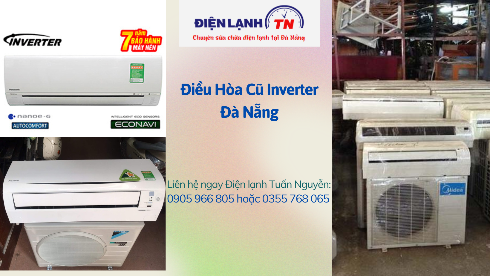 điều hòa cũ inverter Đà Nẵng