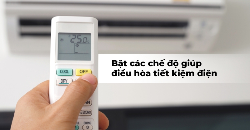 Cách điều chỉnh điều hòa 1 chiều mát sâu, làm lạnh nhanh
