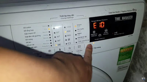 Sửa máy giặt không cấp nước