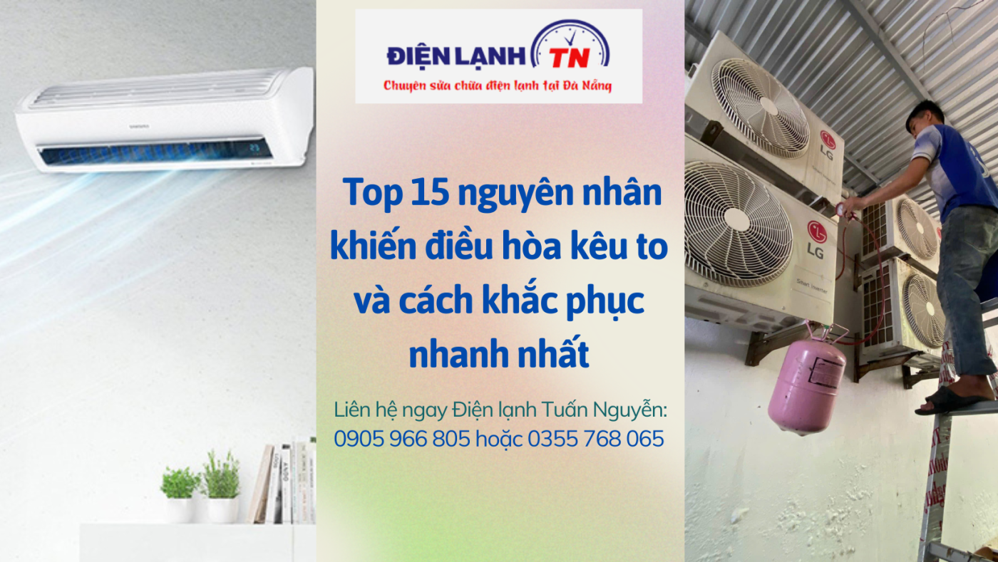 Điều hòa kêu to