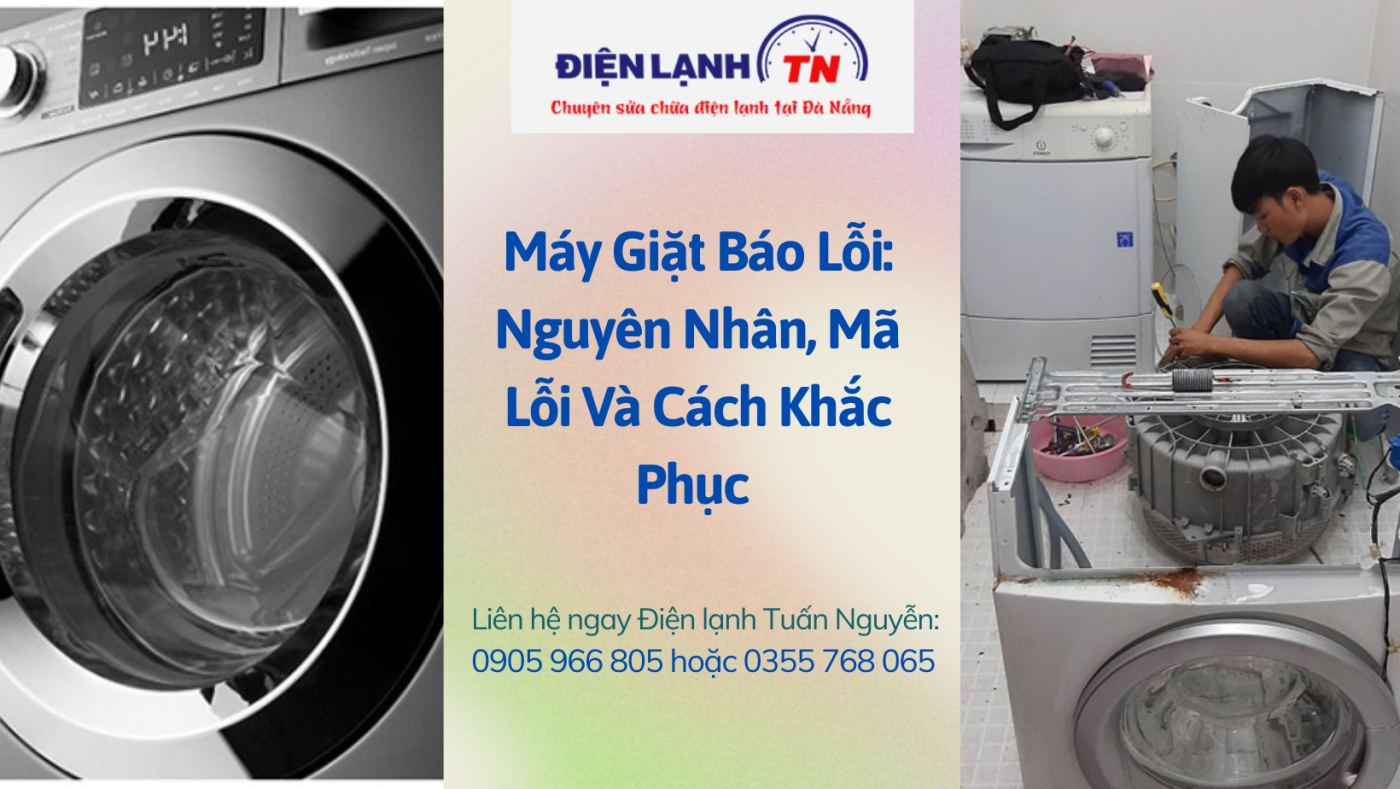 Máy giặt báo lỗi