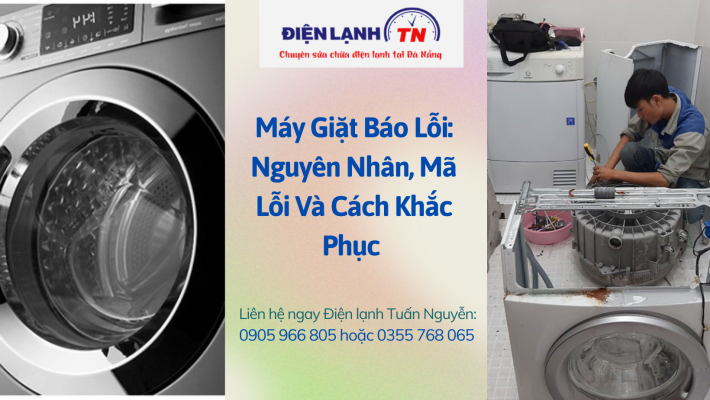 Máy giặt báo lỗi