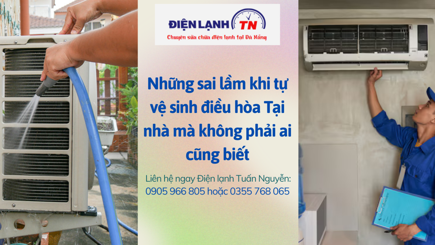 Vệ sinh điều hòa tại nhà
