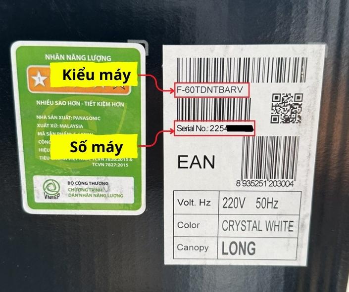 Tủ lạnh cũ chính hãng