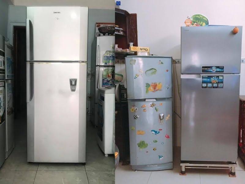 Gía bán tủ lạnh cũ